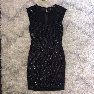 Windsor Black Sequined dress